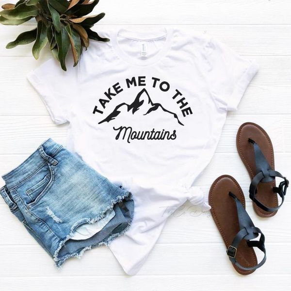 take me to the mountains graphic t shirts women cotton causal letter print t shirt summer short sleeve camping tee ladies 1, White
take me to the mountains graphic t shirts women cotton causal letter print t shirt summer short sleeve camping tee ladies 1, White