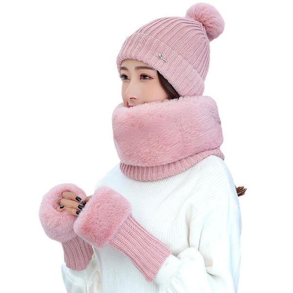 hats, scarves & gloves sets 3 pieces set women's winter hat scarf cotton knit ladies beanies bib collar girls and, Blue;gray
hats, scarves & gloves sets 3 pieces set women's winter hat scarf cotton knit ladies beanies bib collar girls and, Blue;gray
