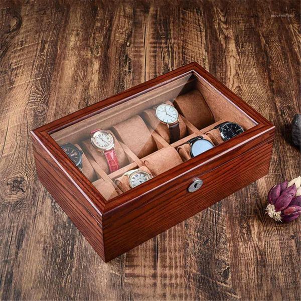 vintage wax solid wood watch display box organizer watch wooden case with window jewelry storage packing gift box1, Black;blue
vintage wax solid wood watch display box organizer watch wooden case with window jewelry storage packing gift box1, Black;blue