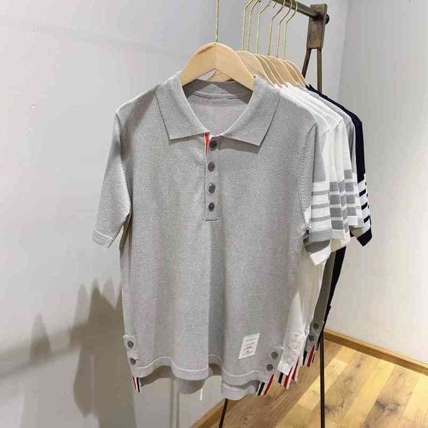 women's sweaters 1372tb button short college style four bar fashion spring and summer hemp ice silk women's half sleeve h4h7, White;black
women's sweaters 1372tb button short college style four bar fashion spring and summer hemp ice silk women's half sleeve h4h7, White;black