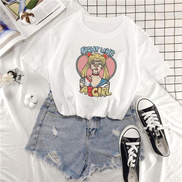 harajuku fashion beautiful girl anime print female t-shirt new ulzzang summer fashion casual spoof fun loose women's clothing, White
harajuku fashion beautiful girl anime print female t-shirt new ulzzang summer fashion casual spoof fun loose women's clothing, White