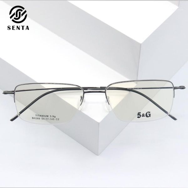 square rectangle pure titanium half eyeglasses frames man customizable diopter optical myopia prescription glasses1, Black
square rectangle pure titanium half eyeglasses frames man customizable diopter optical myopia prescription glasses1, Black