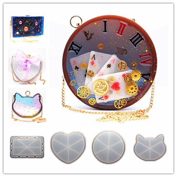 crystal drop mouth gold storage frame quicksand diy handmade silicone mold accessories material bag, Silver
crystal drop mouth gold storage frame quicksand diy handmade silicone mold accessories material bag, Silver
