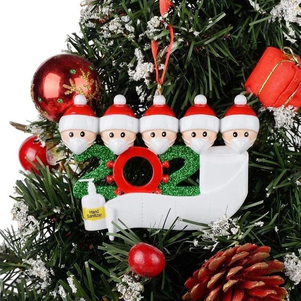 diy christmas tree ornaments 2-5 people cartoon mask santa personalized family hanging plaque xmas pendant christmas tree decorations toy 
diy christmas tree ornaments 2-5 people cartoon mask santa personalized family hanging plaque xmas pendant christmas tree decorations toy