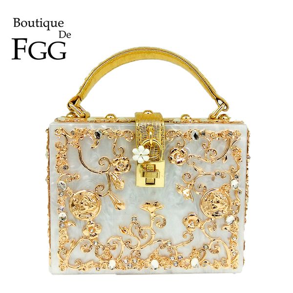 boutique de fgg women fashion flower shoulder bags acrylic box clutch tottes purses and handbags luxury designer crossbody bag c0121
boutique de fgg women fashion flower shoulder bags acrylic box clutch tottes purses and handbags luxury designer crossbody bag c0121
