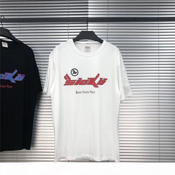 mens designer tshirt high street short sleeve round neck letter printing fashion solid tshirt with 2 colors size s-xl, White;black
mens designer tshirt high street short sleeve round neck letter printing fashion solid tshirt with 2 colors size s-xl, White;black