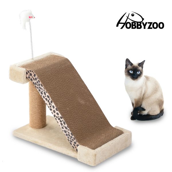 hobbyzoo cat climbing tree cat scratch board two-in-one leopard mark with catnip rope soft plush corrugated paper
hobbyzoo cat climbing tree cat scratch board two-in-one leopard mark with catnip rope soft plush corrugated paper
