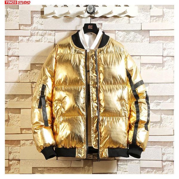 dropshipping mens reflective warming casual jacket male thick solid outwear bread parkas 2019 winter padded cotton coats1, Black;brown
dropshipping mens reflective warming casual jacket male thick solid outwear bread parkas 2019 winter padded cotton coats1, Black;brown