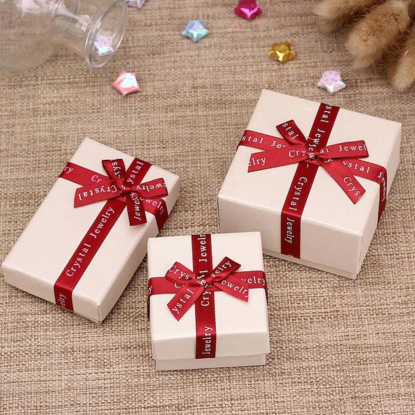 doreenbeads jewelry boxes paper beige color red ribbon bowknot for jewelry packing display gift necklace earring box, 1 piece
doreenbeads jewelry boxes paper beige color red ribbon bowknot for jewelry packing display gift necklace earring box, 1 piece
