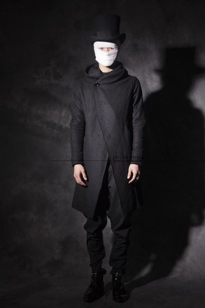 2021 new men's autumn winter bluff korean version material personality of coat long stylist wind style. s-6xl ey8v, Black
2021 new men's autumn winter bluff korean version material personality of coat long stylist wind style. s-6xl ey8v, Black