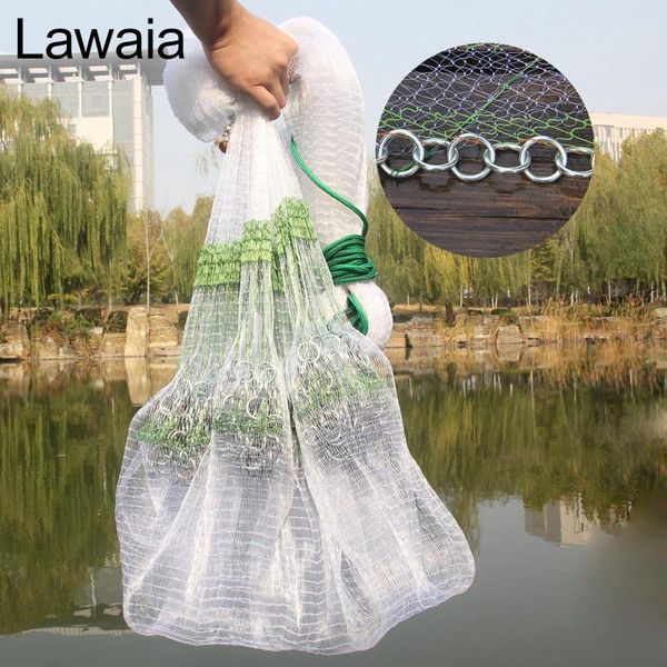 fishing accessories lawaia korean net traditional hand casting monofilament chain throw 1cm small mesh diameter 5.4m
fishing accessories lawaia korean net traditional hand casting monofilament chain throw 1cm small mesh diameter 5.4m