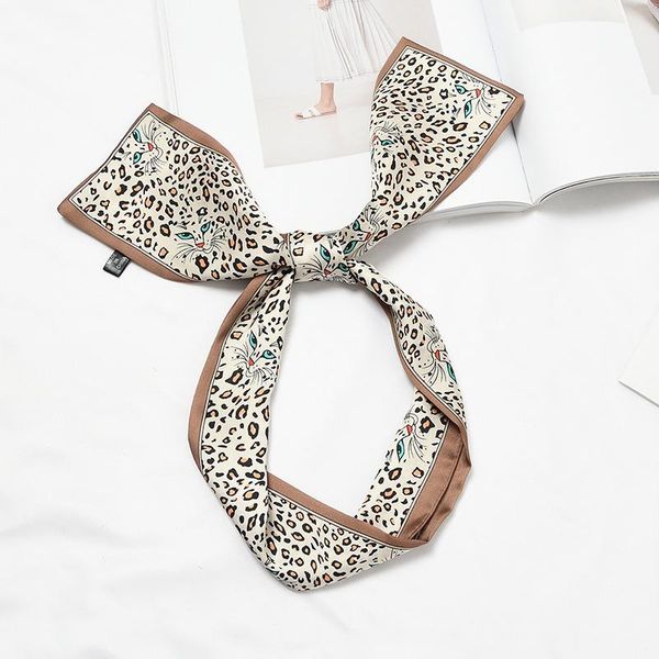 women silk scarf hair tie band small girl neckerchief head elegant floral long scarves bandanas luxury designer, Blue;gray
women silk scarf hair tie band small girl neckerchief head elegant floral long scarves bandanas luxury designer, Blue;gray