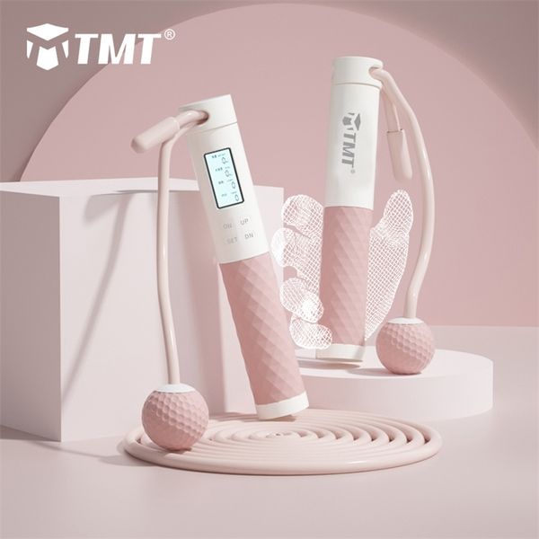 tmt jump rope with four keys counter adjustable skipping wireless ball sports for crossfit training fitness equipment 220317
tmt jump rope with four keys counter adjustable skipping wireless ball sports for crossfit training fitness equipment 220317