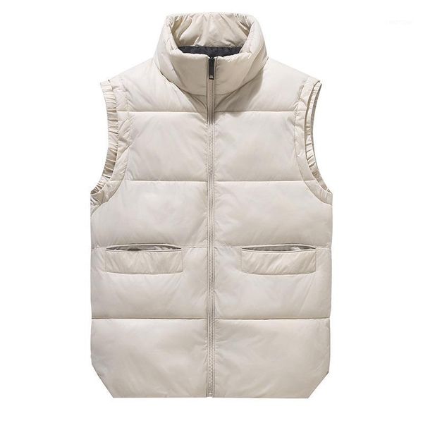 men's winter vests plus size 4xl waistcoat thicken sleeveless jackets warm windproof parkas casual coats for travel vest1, Black;white
men's winter vests plus size 4xl waistcoat thicken sleeveless jackets warm windproof parkas casual coats for travel vest1, Black;white