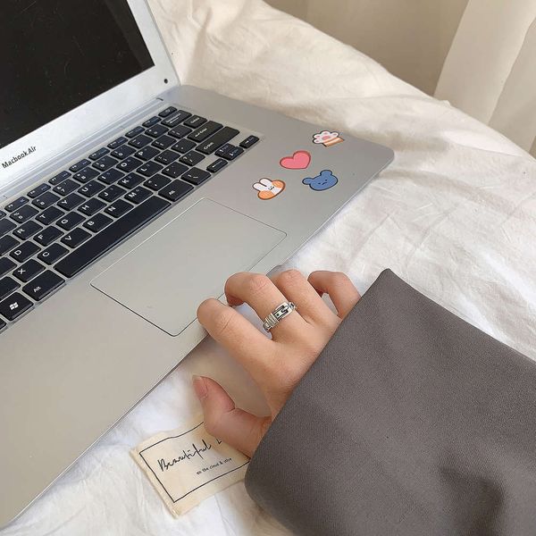 vipcool wind 925 sier women's fashion niche dign net red simple temperament adjustable index finger ring, Silver
vipcool wind 925 sier women's fashion niche dign net red simple temperament adjustable index finger ring, Silver