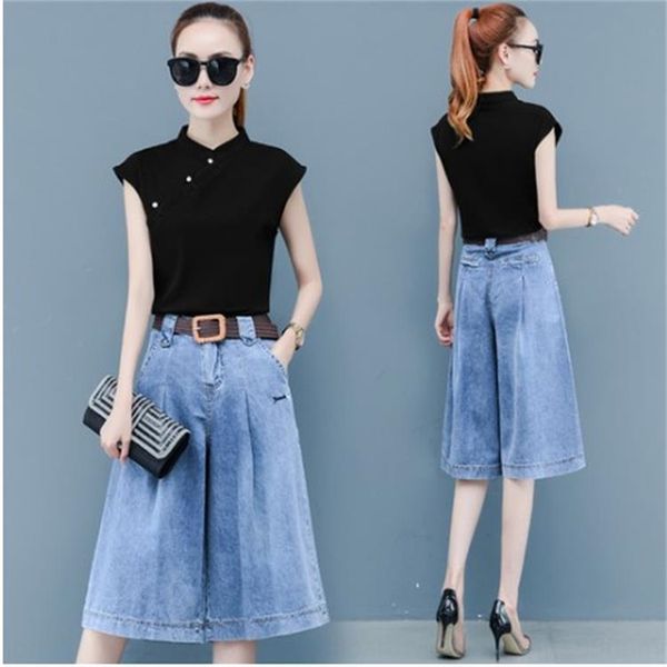 denim wide-leg 2020 summer new korean style temperament goddess fan suit pants suitwide leg pants suitwestern style age-reducing fashion two, Gray
denim wide-leg 2020 summer new korean style temperament goddess fan suit pants suitwide leg pants suitwestern style age-reducing fashion two, Gray