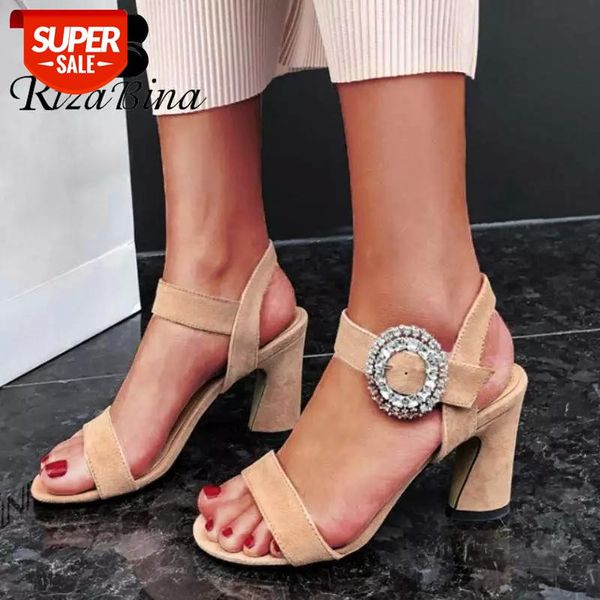 rizabina summer high heel sandals women real leather fashion crystal casual shoes women wedding dance party footwear size 34-39 #z87v, Black
rizabina summer high heel sandals women real leather fashion crystal casual shoes women wedding dance party footwear size 34-39 #z87v, Black