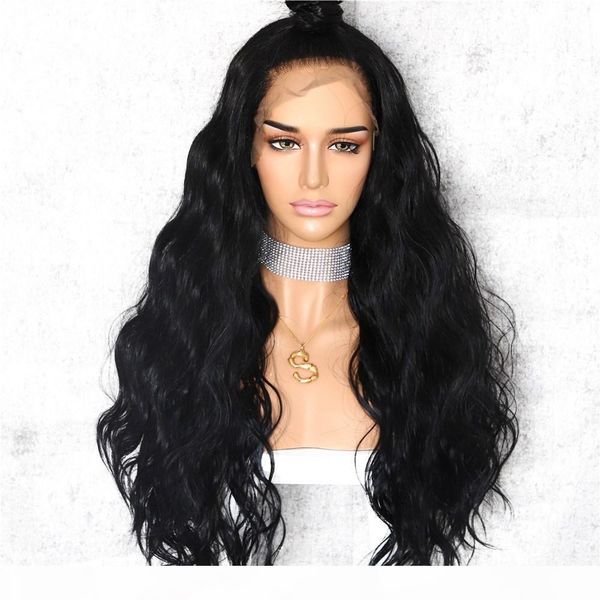 synthetic lace front wig natural wave soft hair black long wavy heat resistant fiber hair natural wigs for black women
synthetic lace front wig natural wave soft hair black long wavy heat resistant fiber hair natural wigs for black women