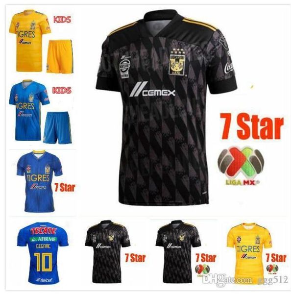 7 star 19 20 naul tigres uanl soccer jersey gignac vargas guerron 2019 2020 camiseta de futbol mexico tigres damian liga mx football shirts, Black;yellow
7 star 19 20 naul tigres uanl soccer jersey gignac vargas guerron 2019 2020 camiseta de futbol mexico tigres damian liga mx football shirts, Black;yellow
