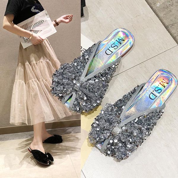 slippers women summer slides female mule shoes butterfly-knot cover toe pantofle low lace mules flat 2021 fabric bling basic pu, Black
slippers women summer slides female mule shoes butterfly-knot cover toe pantofle low lace mules flat 2021 fabric bling basic pu, Black