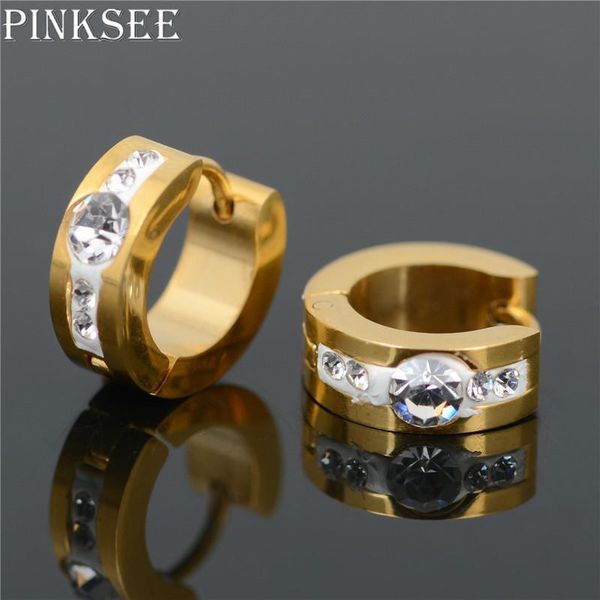 pinksee 1 pair punk gold crystal rhinestone silver color hoop earrings for women girls fashion chic ear jewelry gifts, Golden;silver
pinksee 1 pair punk gold crystal rhinestone silver color hoop earrings for women girls fashion chic ear jewelry gifts, Golden;silver