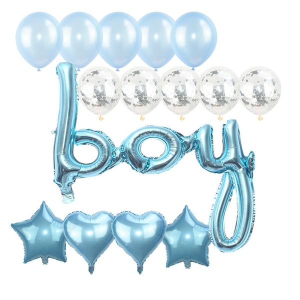 15pcs baby shower balloon boys girls aluminum foil balloons birthday party air inflatable balls decoration
15pcs baby shower balloon boys girls aluminum foil balloons birthday party air inflatable balls decoration