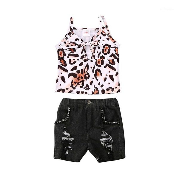 clothing sets born infant toddler baby girls clothes leopard vest summer v neck sleeveless black hole denim shorts kids outfits sets1, White
clothing sets born infant toddler baby girls clothes leopard vest summer v neck sleeveless black hole denim shorts kids outfits sets1, White