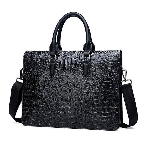 new crocodile leather lapcomputer bag pattern men's handbag horizontal business briefcase trendy men messenger office bags
new crocodile leather lapcomputer bag pattern men's handbag horizontal business briefcase trendy men messenger office bags