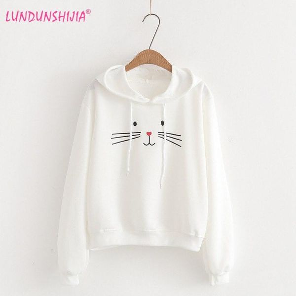 lundunshijia hooded sweatshirts women 2019 winter plus velvet clothing ladies cartoon cute cat printed pullovers size s-2xl1, Black
lundunshijia hooded sweatshirts women 2019 winter plus velvet clothing ladies cartoon cute cat printed pullovers size s-2xl1, Black
