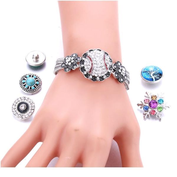 fashion beauty punk metal alloy rhinestone pattern snap bracelets adjustable fit 18mm snap buttons snaps jewelry w bbytry, Golden;silver
fashion beauty punk metal alloy rhinestone pattern snap bracelets adjustable fit 18mm snap buttons snaps jewelry w bbytry, Golden;silver