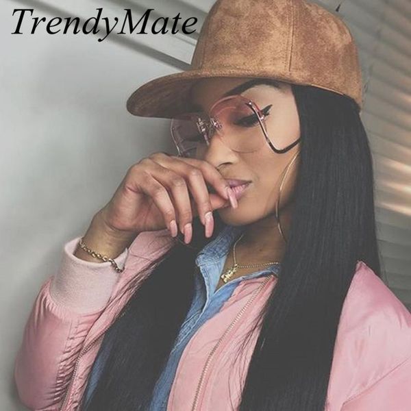 sunglasses trendymate oversized round rimless women fashion optics big metal frame sun glasses elegant female myopia 501t, White;black
sunglasses trendymate oversized round rimless women fashion optics big metal frame sun glasses elegant female myopia 501t, White;black