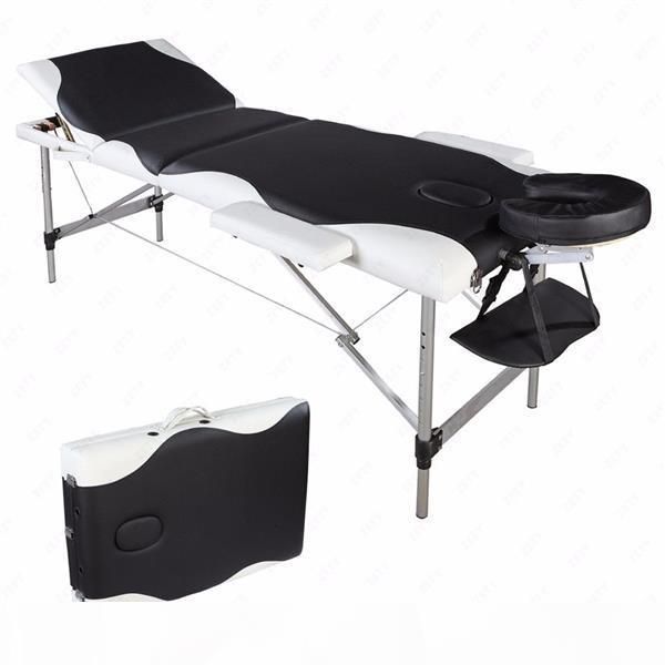 folding aluminum tube spa bodybuilding massage table black with white edge ship from us drop shipping
folding aluminum tube spa bodybuilding massage table black with white edge ship from us drop shipping