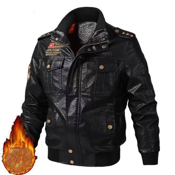 2021 new leather men winter fleece motorcycle pu leahter jacket male casual autumn windbreaker de slim coat 211l, Black
2021 new leather men winter fleece motorcycle pu leahter jacket male casual autumn windbreaker de slim coat 211l, Black
