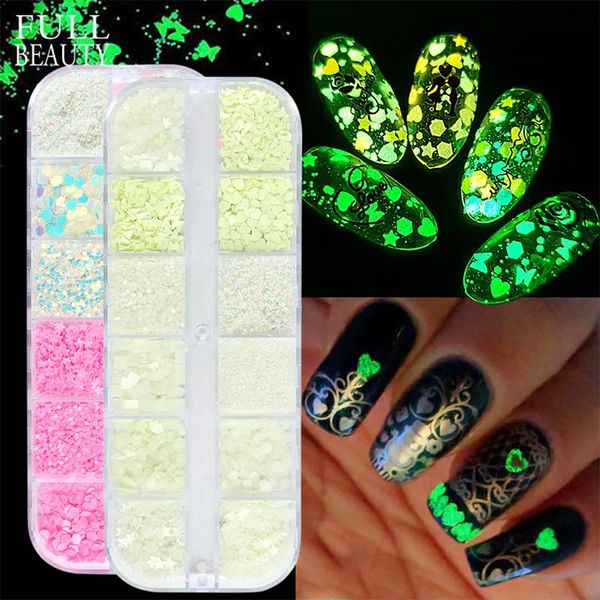 nail glitter 12 grids luminous fluorescent sequins heart butterfly set glow design manicure flakes art decoration ch1861, Silver;gold
nail glitter 12 grids luminous fluorescent sequins heart butterfly set glow design manicure flakes art decoration ch1861, Silver;gold