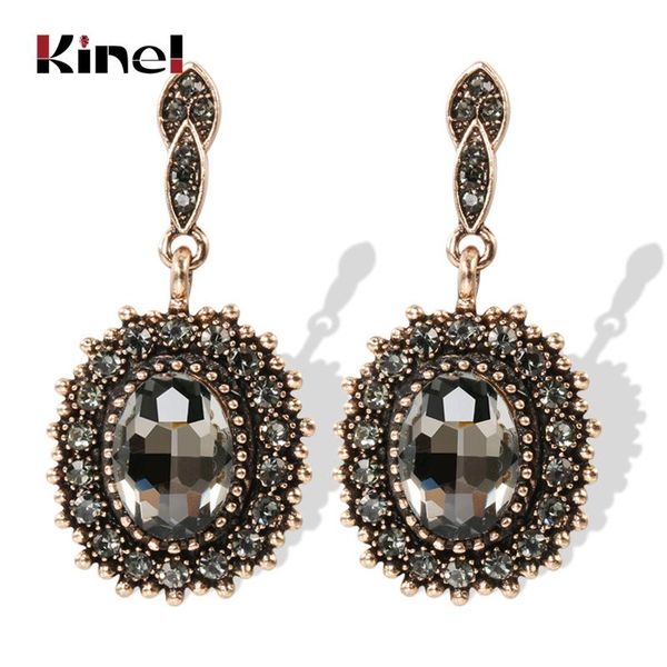 kinel boho полный серый хрустальный цветок капля серьги для женщин античный золотой цвет этнических свадебных украшений свадебный подарок па, Silver
kinel boho полный серый хрустальный цветок капля серьги для женщин античный золотой цвет этнических свадебных украшений свадебный подарок па, Silver