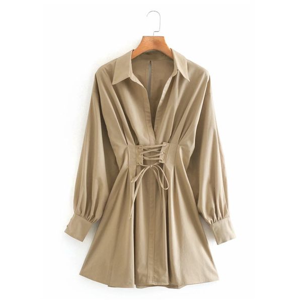2021 new women vintage lapel collar tied belt mini dress female fashion long sleeves back split side zipper chic dresses rwvm, Black;gray
2021 new women vintage lapel collar tied belt mini dress female fashion long sleeves back split side zipper chic dresses rwvm, Black;gray