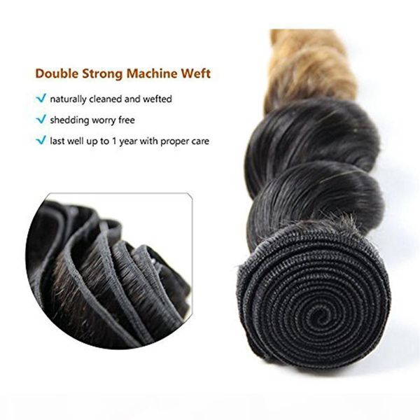 ombre brazilian malaysian indian peruvian loose wave bundles 8a virgin human hair 3 bundles 1b 27 brown to blonde human hair extensions weft, Black;brown
ombre brazilian malaysian indian peruvian loose wave bundles 8a virgin human hair 3 bundles 1b 27 brown to blonde human hair extensions weft, Black;brown