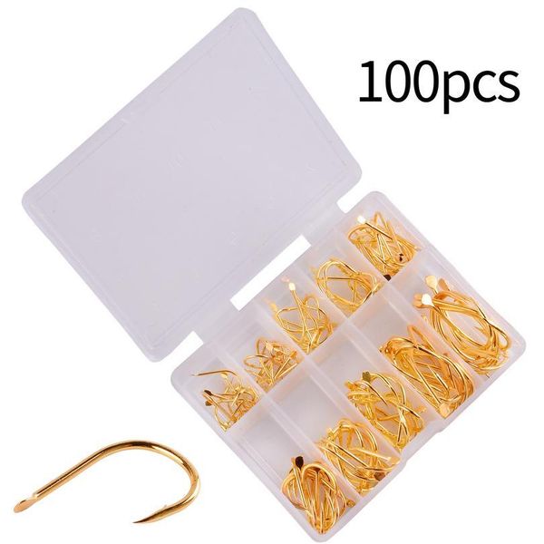 100pcs/lot fishing hook set mix 3#-12# carbon steel carp fishing hooks with hole fishhooks pesca fishing tackle box a bbyuth
100pcs/lot fishing hook set mix 3#-12# carbon steel carp fishing hooks with hole fishhooks pesca fishing tackle box a bbyuth