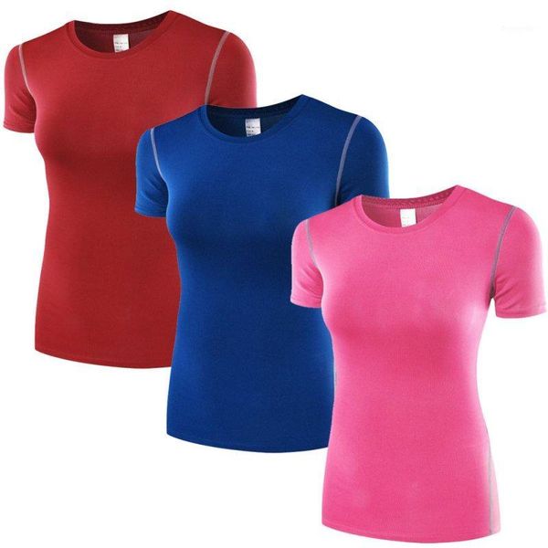 *women training shirts super elastic yoga running fitness workout t-shirt fitness quick-drying female sports 1, Black;blue
*women training shirts super elastic yoga running fitness workout t-shirt fitness quick-drying female sports 1, Black;blue