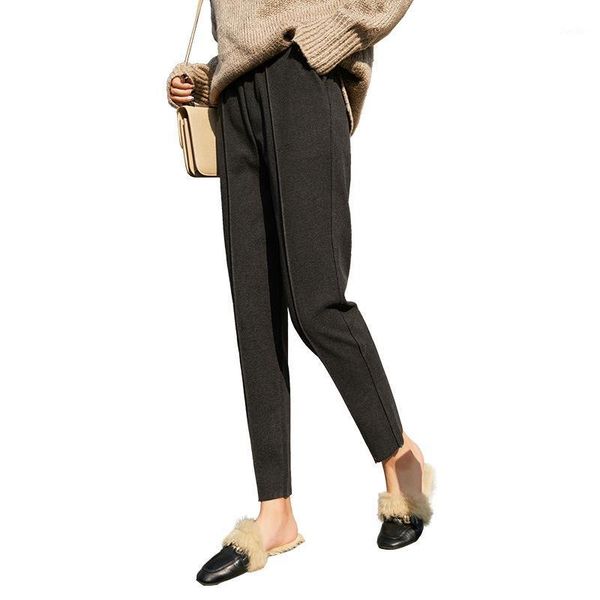woolen pants women autumn winter fashion casual smoke tube pants loose carrot feet nine points straight harem female1, Black;white
woolen pants women autumn winter fashion casual smoke tube pants loose carrot feet nine points straight harem female1, Black;white