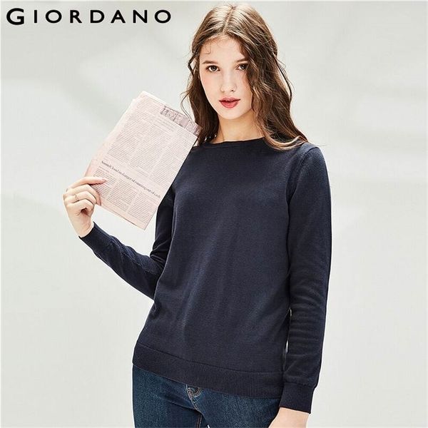 giordano women sweaters cotton o-neck sweater 12 needle knitting long sleeve soild winter pull femme 05350650 201221, White;black
giordano women sweaters cotton o-neck sweater 12 needle knitting long sleeve soild winter pull femme 05350650 201221, White;black