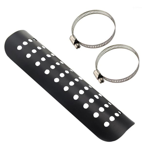 black motorcycle heat shield plate universal motorbike exhaust pipe cover guard motor decorative round hole1
black motorcycle heat shield plate universal motorbike exhaust pipe cover guard motor decorative round hole1