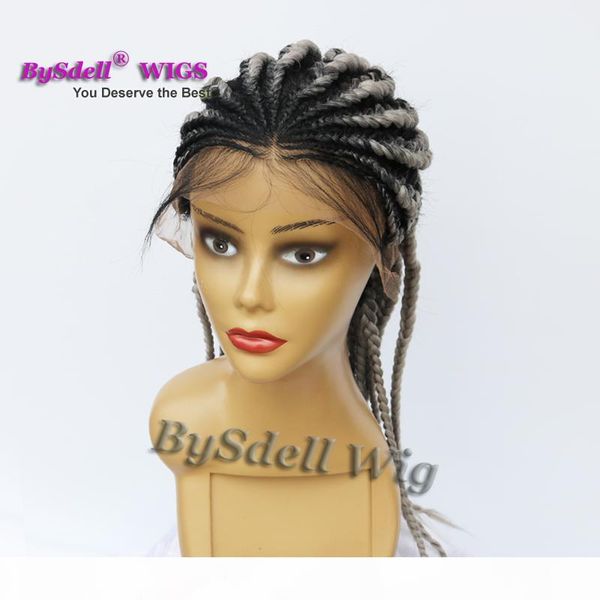 pretty luxury fat big braids wig heat resistant black ombre grey color box braiding hair lace front wig black woman hairstyle wigs
pretty luxury fat big braids wig heat resistant black ombre grey color box braiding hair lace front wig black woman hairstyle wigs