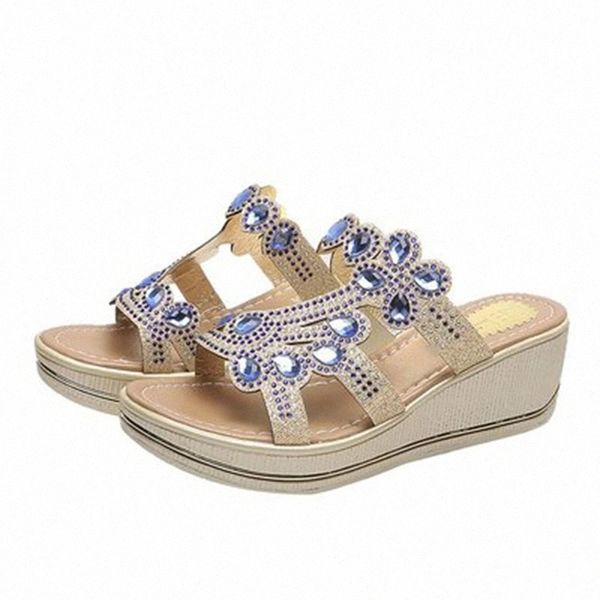 2020 summer woman slippers female wedges women bling casual open toe shoes ladies rhinestone fashion slides women's footwear #qw4g, Black
2020 summer woman slippers female wedges women bling casual open toe shoes ladies rhinestone fashion slides women's footwear #qw4g, Black