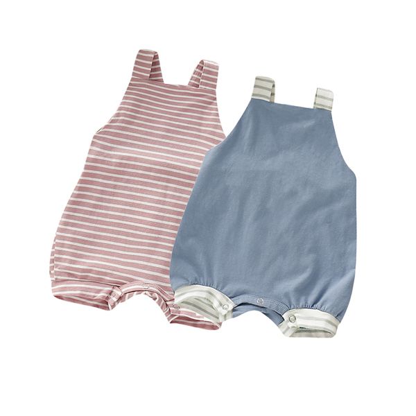 newborn kids baby girl boy rompers summer stripe bib playsuit outfits clothes 0-3y 201027, Blue
newborn kids baby girl boy rompers summer stripe bib playsuit outfits clothes 0-3y 201027, Blue