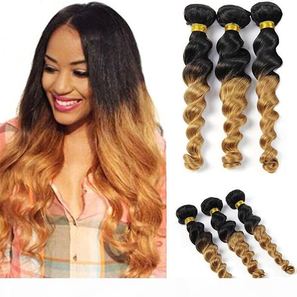 peruvian ombre loose wave 3bundles wavy 1b 27 peruvian virgin curly weave 2 tone ombre hair extensions human hair bundles black to blonde, Black;brown
peruvian ombre loose wave 3bundles wavy 1b 27 peruvian virgin curly weave 2 tone ombre hair extensions human hair bundles black to blonde, Black;brown