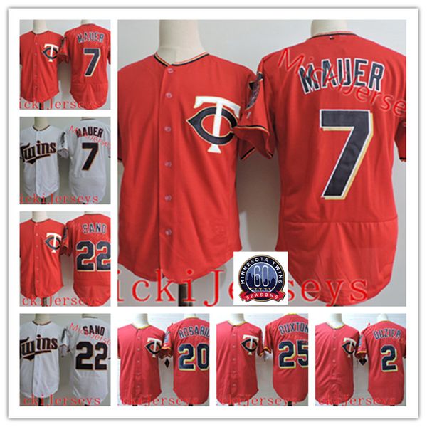 mens #7 joe mauer #22 miguel sano jerseys stitched red white #2 brian dozier #20 eddie rosario #25 byron buxton jersey s-3xl, Black
mens #7 joe mauer #22 miguel sano jerseys stitched red white #2 brian dozier #20 eddie rosario #25 byron buxton jersey s-3xl, Black