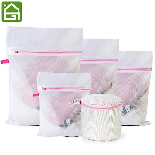 quality durable fine mesh washing bags household laundry basket for protecting delicates clothing
quality durable fine mesh washing bags household laundry basket for protecting delicates clothing