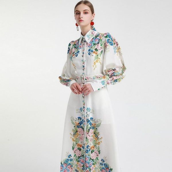 2020 new long sleeve elegant printed single-breasted slim dress women's long dress 200430yx01, Black;gray
2020 new long sleeve elegant printed single-breasted slim dress women's long dress 200430yx01, Black;gray