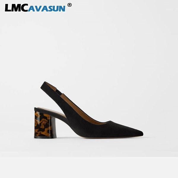 lmcavasun 2020 spring chunky heel women slingbacks pointed toe women dress shoes1, Black
lmcavasun 2020 spring chunky heel women slingbacks pointed toe women dress shoes1, Black